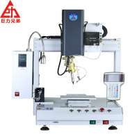 JL-H331 360 degree rotation head 4 axis desktop automatic led spot soldering robot machine